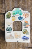 Double sided Rock and Minerals nature window