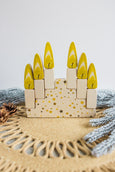 Festival of lights stacker - Double sided stacker to explore the world festivals - Diwali, Christmas, Imbolc, Kwanzaa, Hanukkah, Lantern