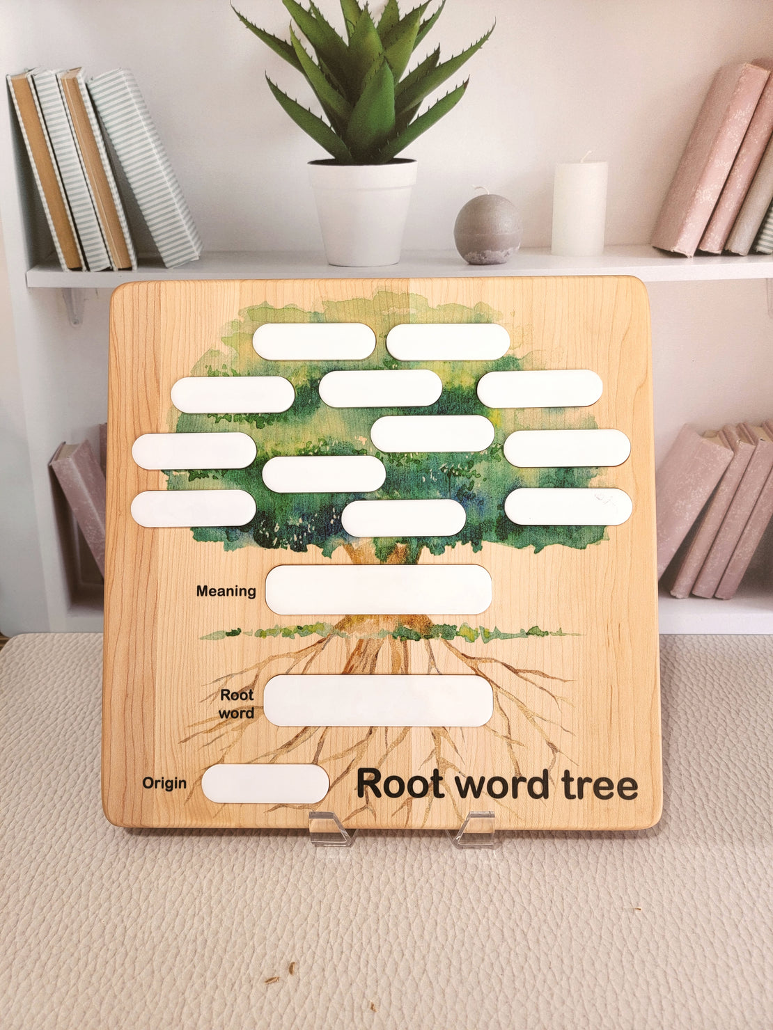 Root word tree board