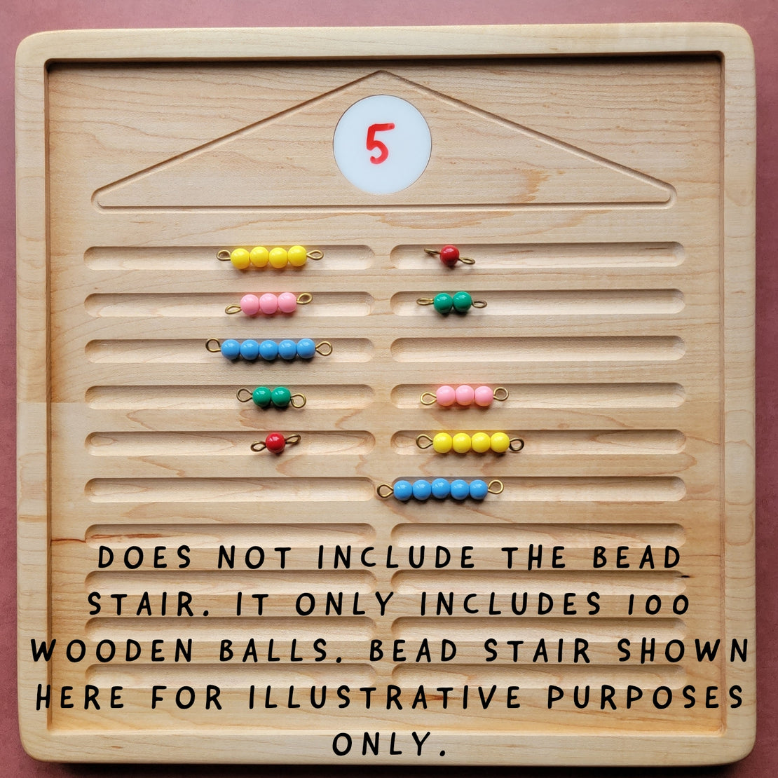 Montessori bead house - Number bonds - Number decomposition- Kindergarten math