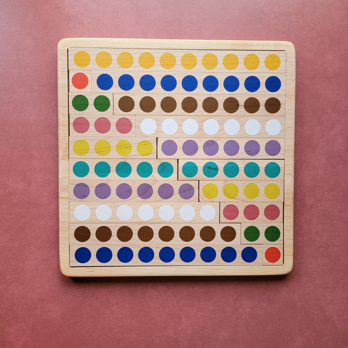 Montessori bead house - Number bonds - Number decomposition- Kindergarten math