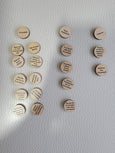 Branches of the Government - Upper elementary- wooden puzzle - The constituition board