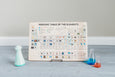 Periodic table wall decor - wall art - periodic table of elements - wooden - periodic table poster - element chart - montessori material