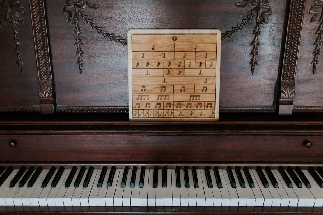 Music fraction bars, musical notes, musical rests, classical conversations, educational toys