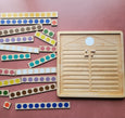 Montessori bead house - Number bonds - Number decomposition- Kindergarten math