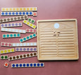 Montessori bead house - Number bonds - Number decomposition- Kindergarten math