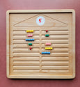 Montessori bead house - Number bonds - Number decomposition- Kindergarten math
