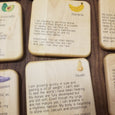 Doula Gift Ideas - Stages of pregnancy and fetal development wooden tiles, obgyn gift, midwife gift, doula gift, graduation gift