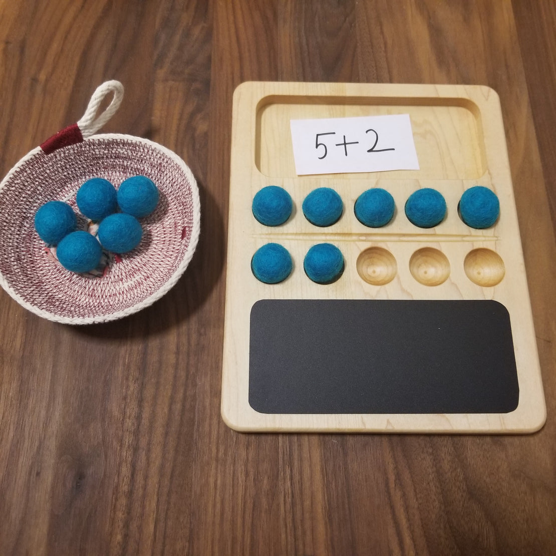 Ten frame - Read build write Numeracy board