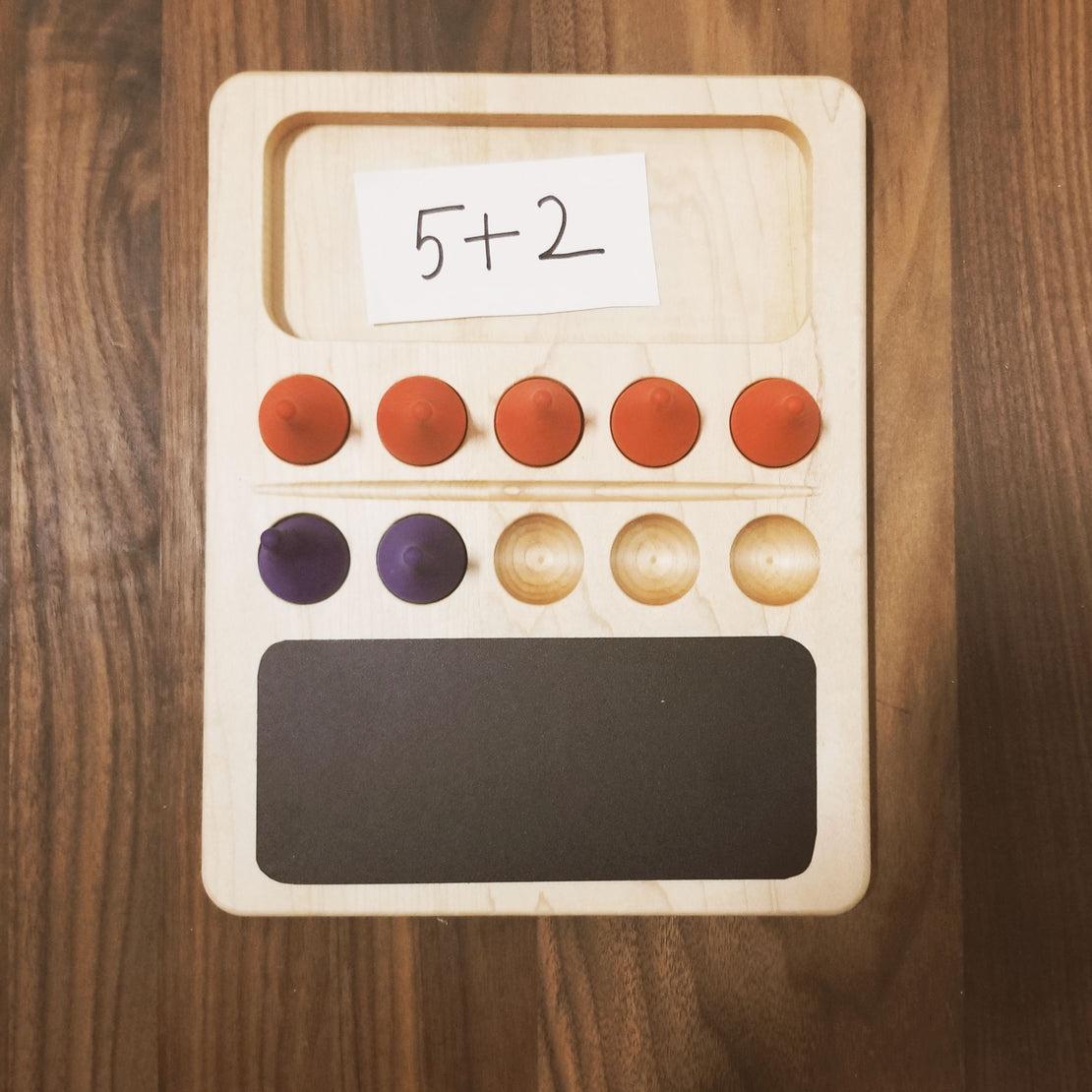 Ten frame - Read build write Numeracy board