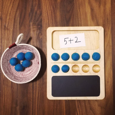Ten frame - Read build write Numeracy board