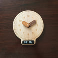 Analog to digital learning clock, Learn to tell time, Montessori clock, telling time