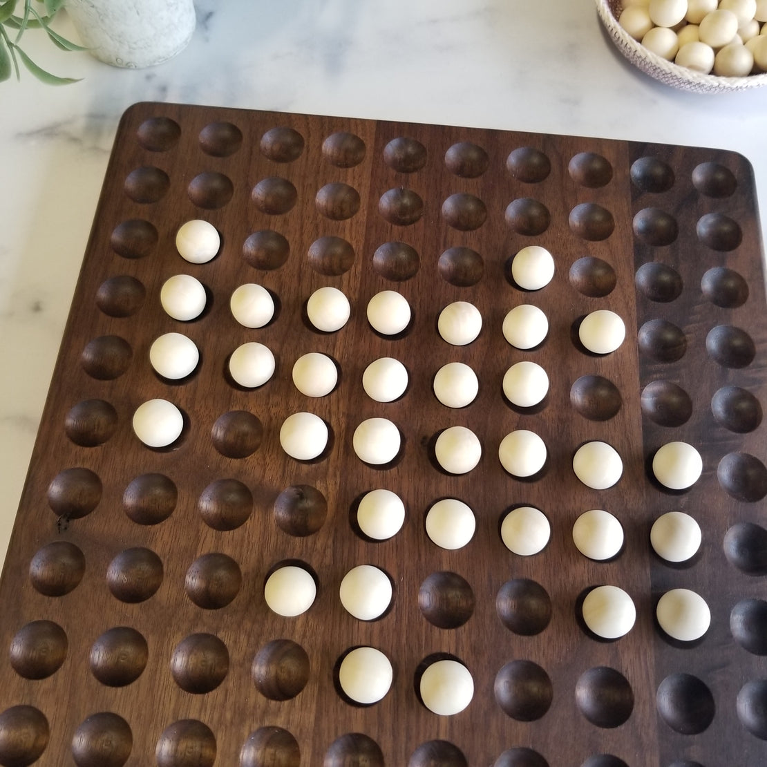 Hundred board Double sided with ball pockets and coin pockets