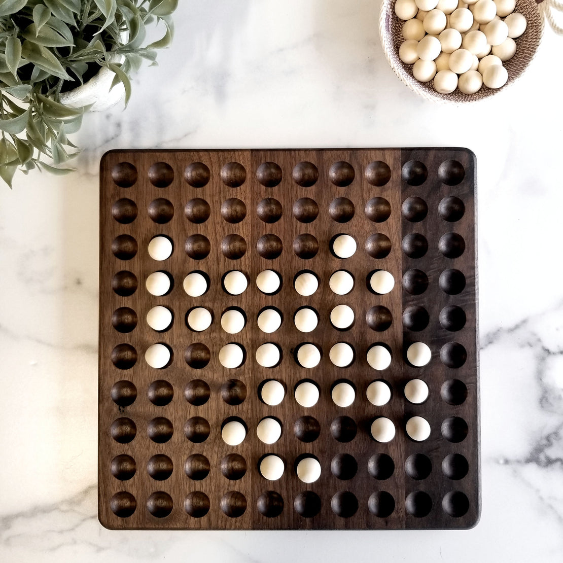 Hundred board Double sided with ball pockets and coin pockets