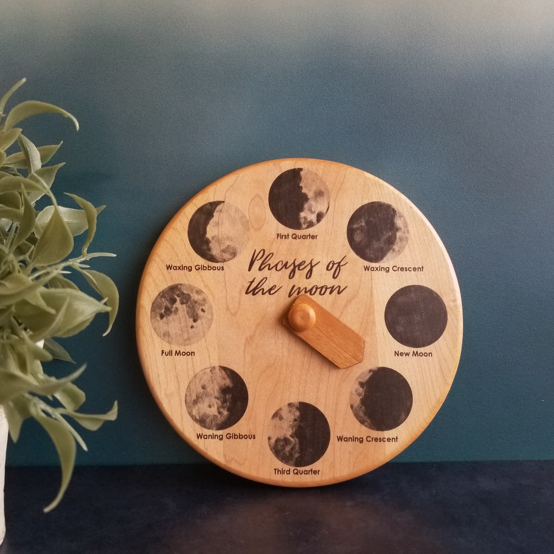 SECONDS/IMPERFECT Moon phase wheel - phases of the moon