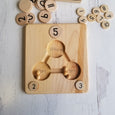 Part Part Whole board - Kindergarten math - Number decomposition - Montessori materials