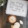 SECONDS/IMPERFECT Time fraction learning kit