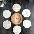 Time fraction learning kit - fraction of time - Montessori materials