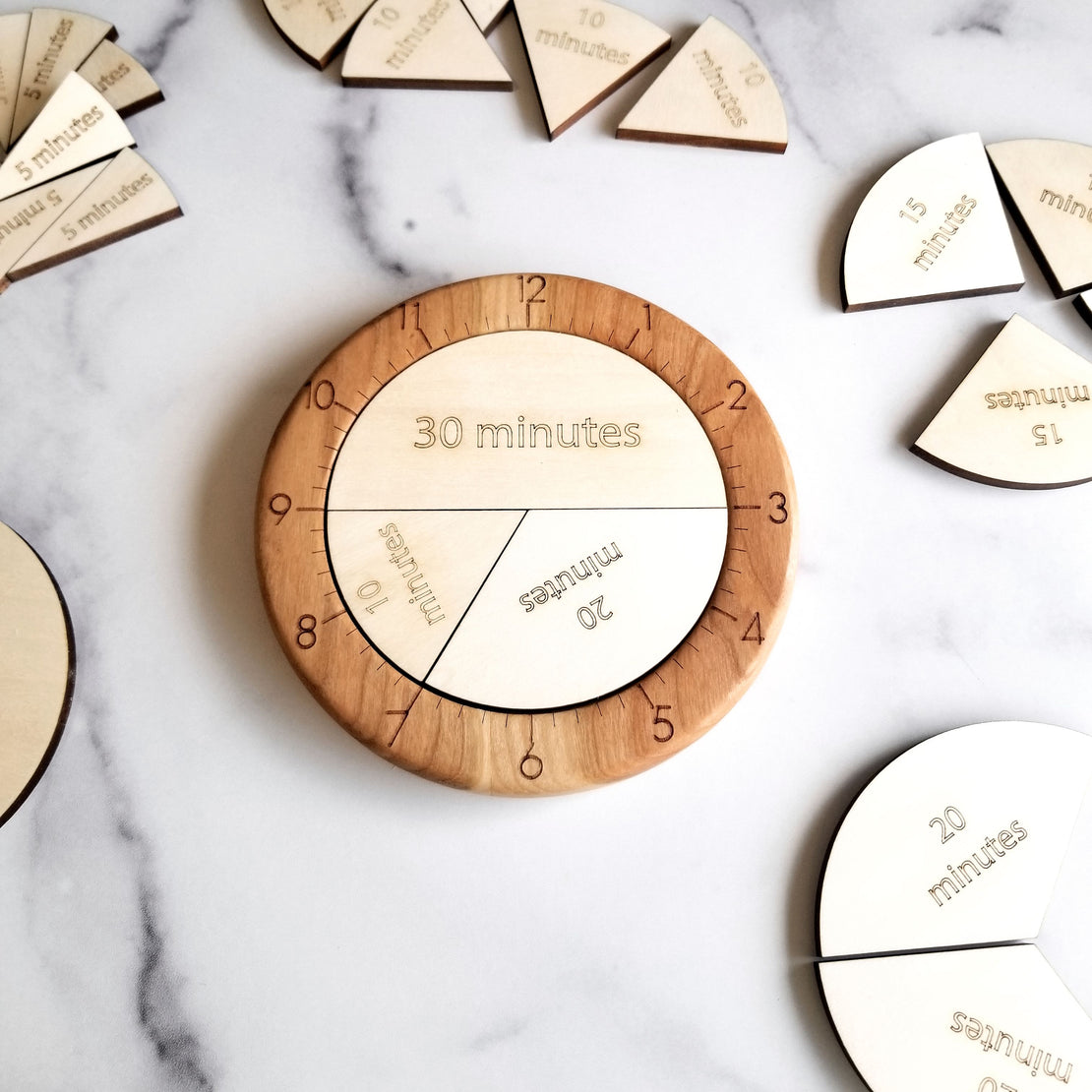 SECONDS/IMPERFECT Time fraction learning kit