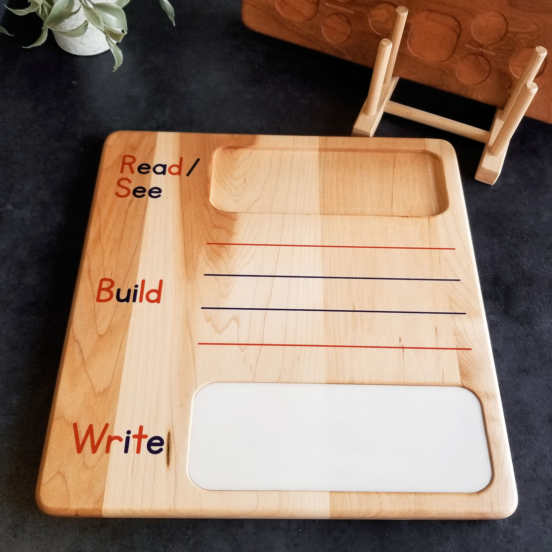 Dry erase Read build write board - spelling CVC board