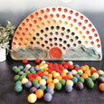Rainbow with clouds - Color sorting toy - color matching - Montessori classroom