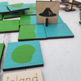 Land and water form puzzle