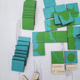 Land and water form puzzle