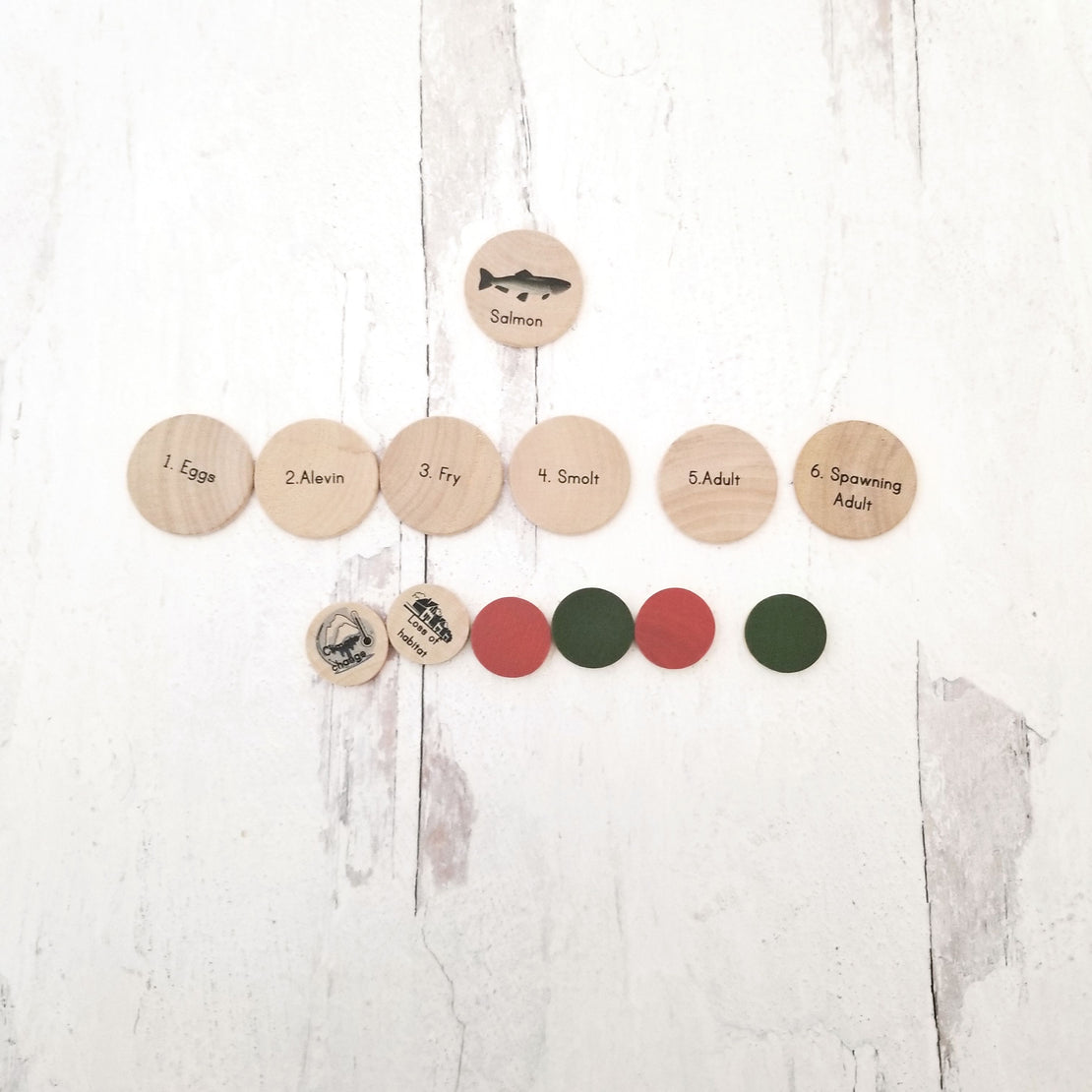 Coins for the life cycle board