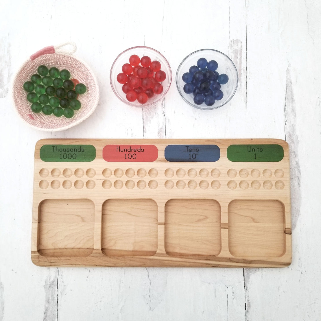 Regrouping board - place value board - Arithmetic board