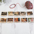 Montessori sequencing tiles - From sheep to sweater
