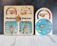 SECONDS/IMPERFECT Weather station for kids - temperature and weather chart