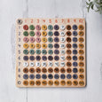 Multiplication coins Montessori Colors (Coins only)
