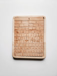 Fraction strips - fraction bars - Wooden fraction tiles - Montessori