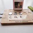 Tap it - Map it - Zap it board - Orthographic mapping