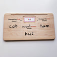 SECONDS/IMPERFECT Phoneme awareness board - fluency board - word ladder board