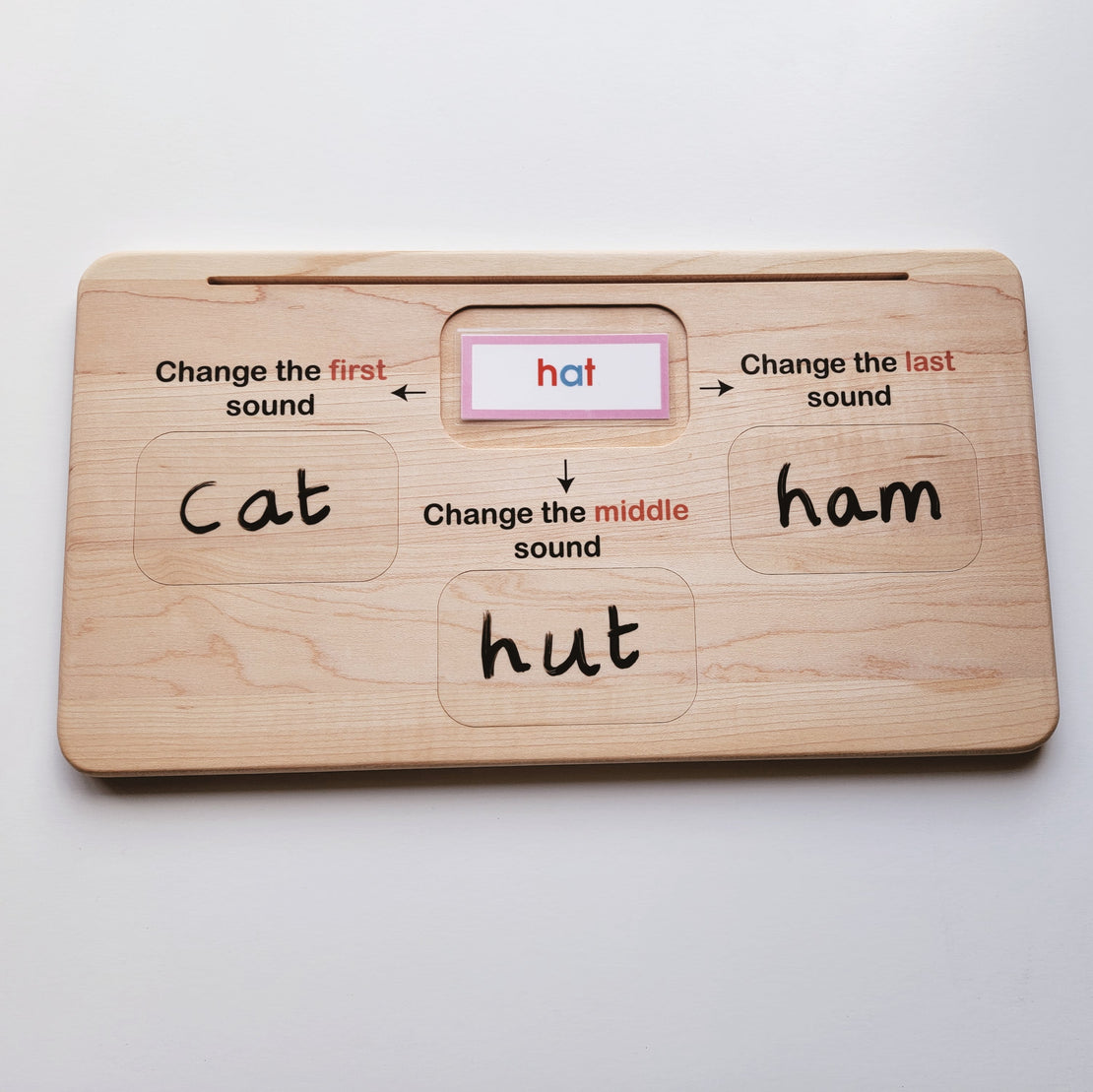 SECONDS/IMPERFECT Phoneme awareness board - fluency board - word ladder board