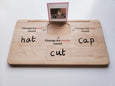 Phoneme awareness board - fluency board - word ladder board