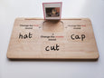 SECONDS/IMPERFECT Phoneme awareness board - fluency board - word ladder board