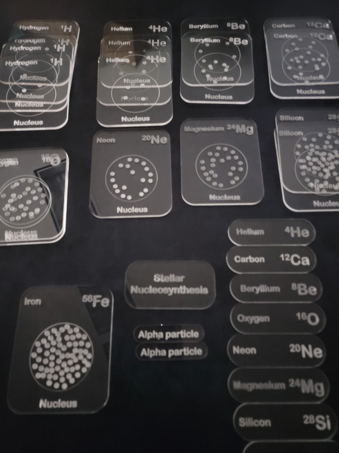 SECONDS/IMPERFECT Stellar nucleosynthesis hands on demonstration - formation of elements