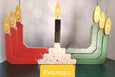 Festival of lights stacker - Double sided stacker to explore the world festivals - Diwali, Christmas, Imbolc, Kwanzaa, Hanukkah, Lantern