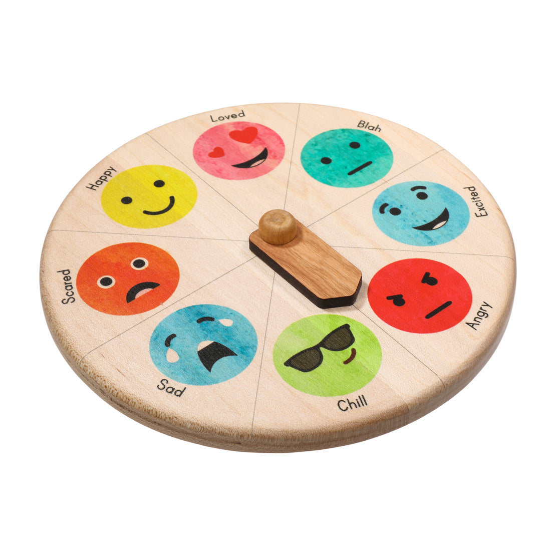 Emotion wheel - peace table