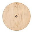 Wooden toy clock with minute and hour in different shades for easy learning