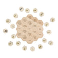 Double sided Honey bee puzzle - honeycomb - bee life cycle - types of bees