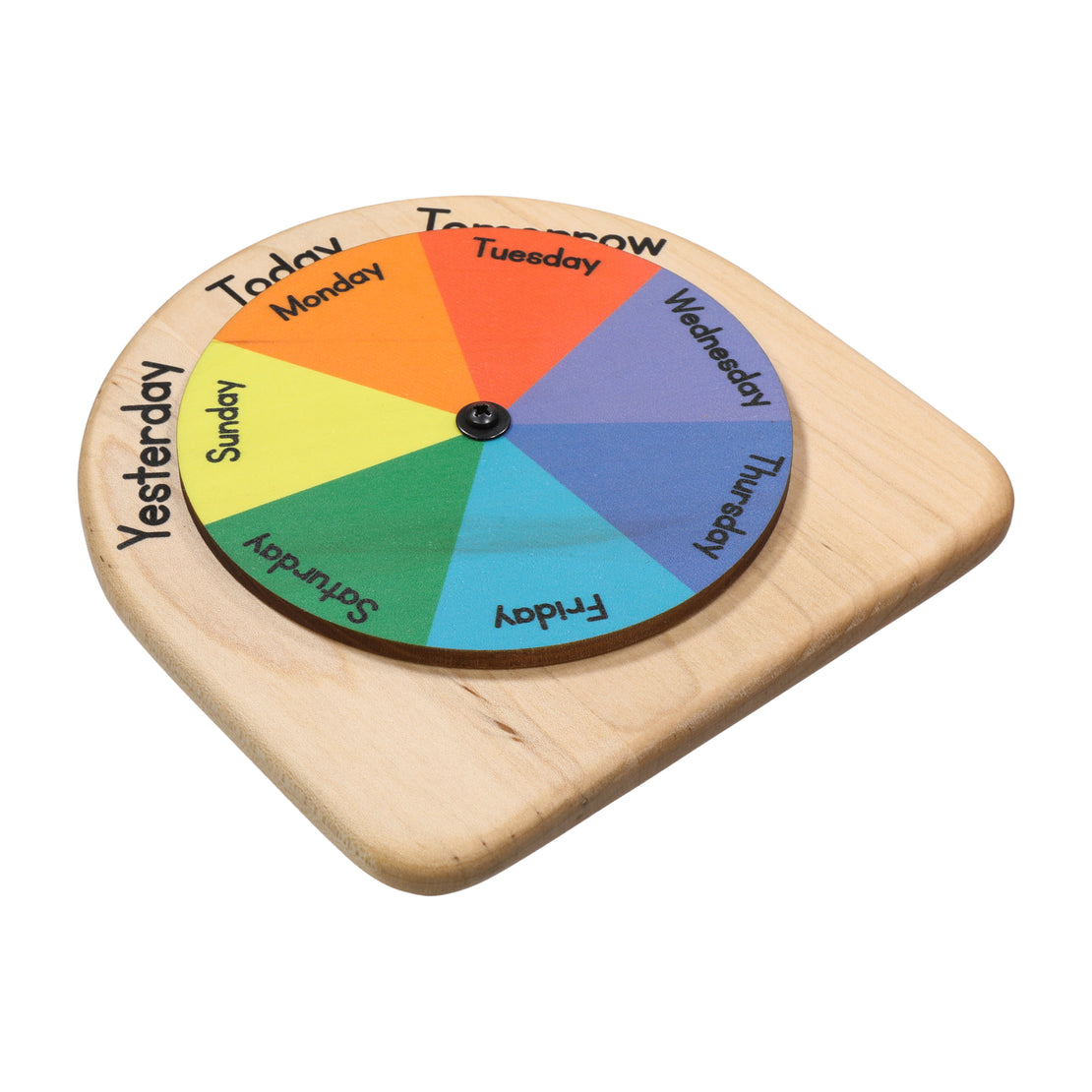 Days of the week wheel - Circle time calendar