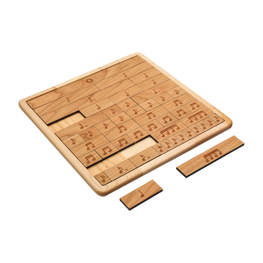Music fraction bars, musical notes, musical rests