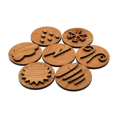 play dough stampers - Weather play dough stamps - play stamps - play dough tools - play dough learning - stocking stuffer