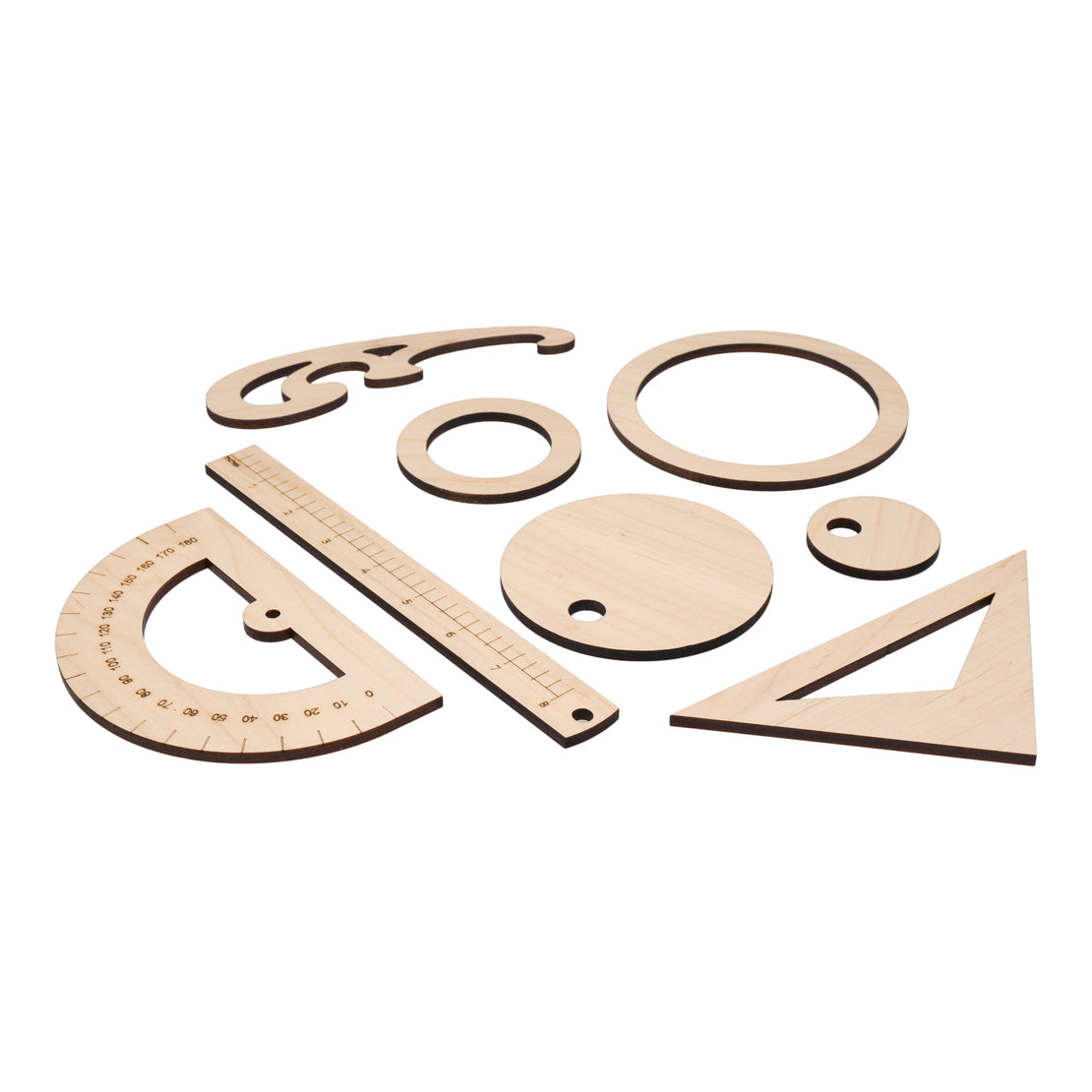 SECONDS/IMPERFECT Kids drafting kit - Geometry kit - Montessori toy