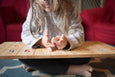 SECONDS/IMPERFECT American sign language alphabet board, ASL