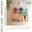 Regrouping board - place value board - Arithmetic board