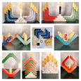 Festival of lights stacker - Double sided stacker to explore the world festivals - Diwali, Christmas, Imbolc, Kwanzaa, Hanukkah, Lantern